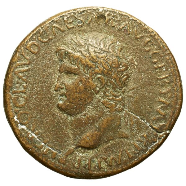 RIC I (second edition) Nero 443, аверс, bnf_ocre
