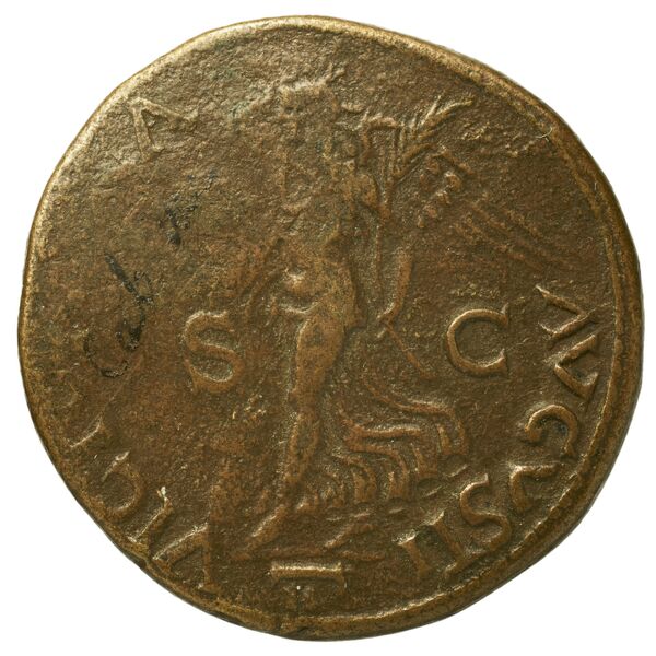 RIC I (second edition) Nero 409, реверс, bnf_ocre