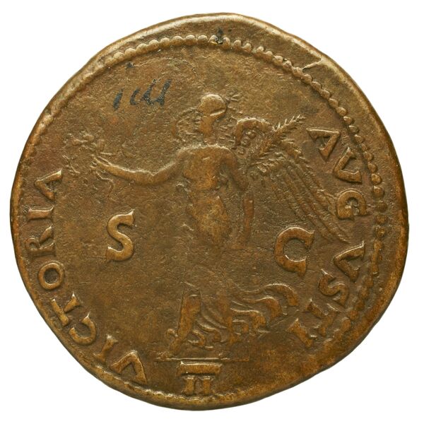 RIC I (second edition) Nero 410, реверс, bnf_ocre