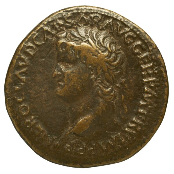 RIC I (second edition) Nero 407, аверс, bnf_ocre