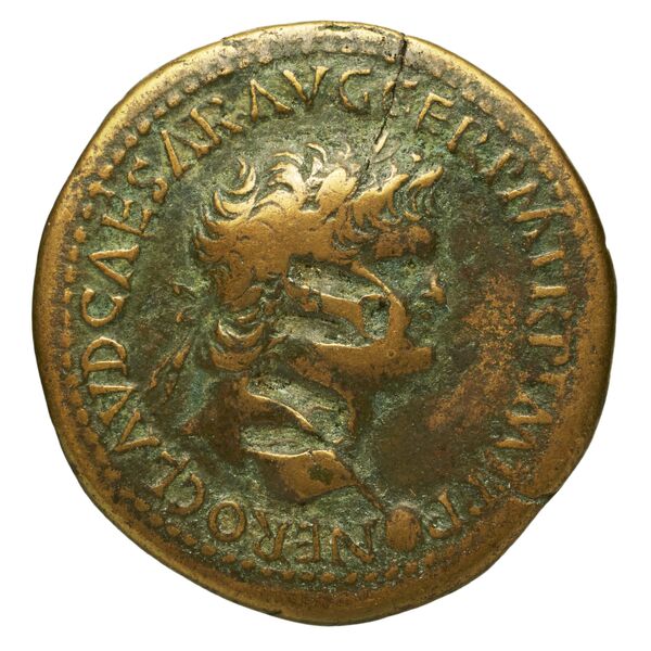 obverse RIC I (second edition) Nero 449