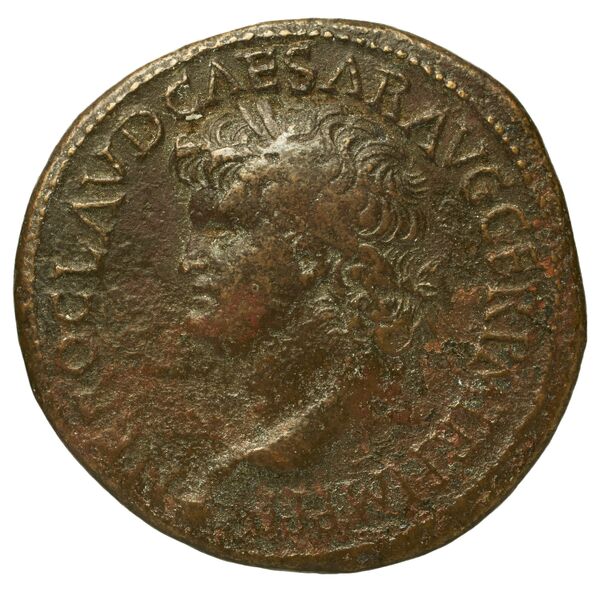 RIC I (second edition) Nero 446, аверс, bnf_ocre