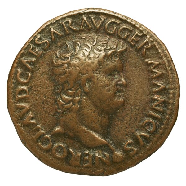 RIC I (second edition) Nero 416, аверс, bnf_ocre