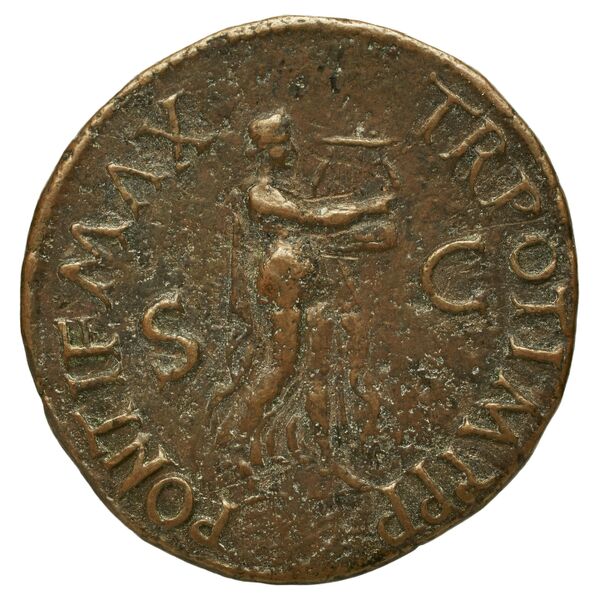 RIC I (second edition) Nero 417, реверс, bnf_ocre