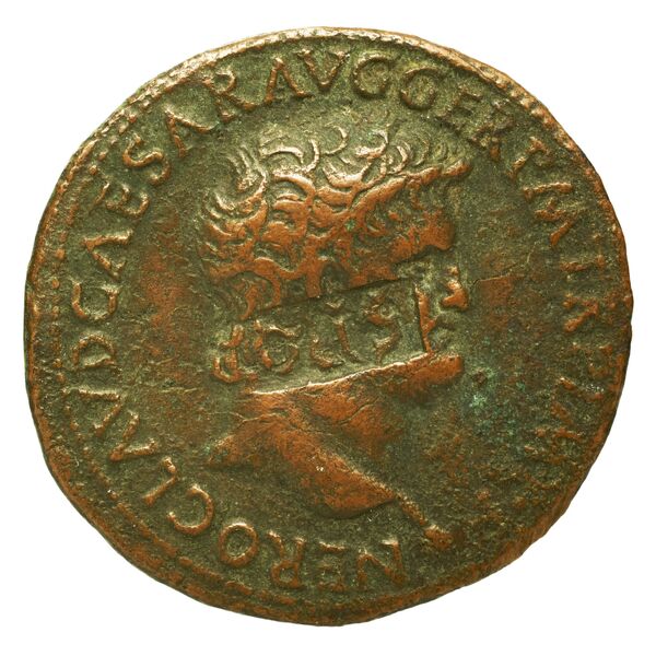 RIC I (second edition) Nero 475, аверс, BnF (Bibliothèque nationale de France)