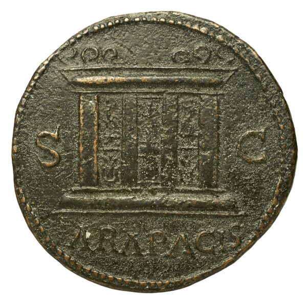 RIC I (second edition) Nero 460, реверс, bnf_ocre