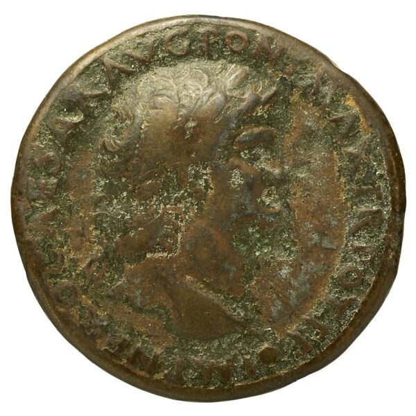 RIC I (second edition) Nero 502, аверс, bnf_ocre