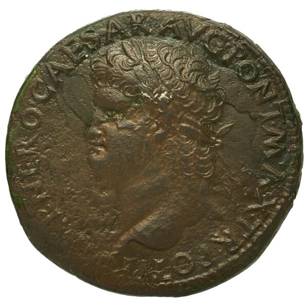 RIC I (second edition) Nero 508, аверс, bnf_ocre