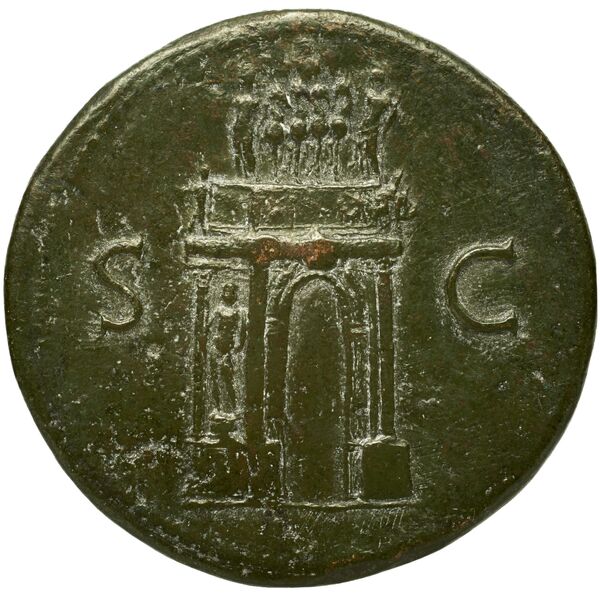 RIC I (second edition) Nero 500, реверс, bnf_ocre