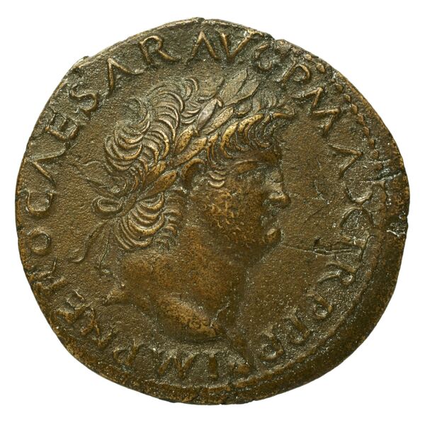 RIC I (second edition) Nero 518, аверс, bnf_ocre