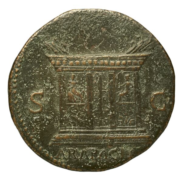 RIC I (second edition) Nero 527, реверс, BnF (Bibliothèque nationale de France)