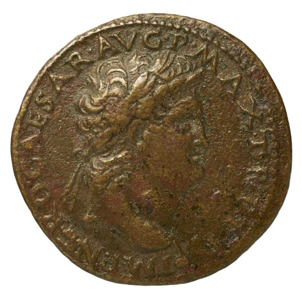 RIC I (second edition) Nero 596, аверс, bnf_ocre