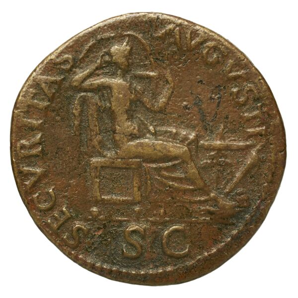 RIC I (second edition) Nero 596, реверс, bnf_ocre