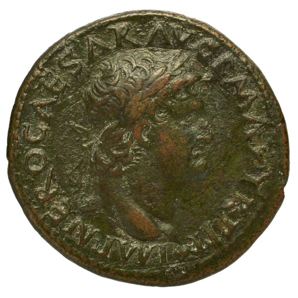 RIC I (second edition) Nero 596, аверс, bnf_ocre
