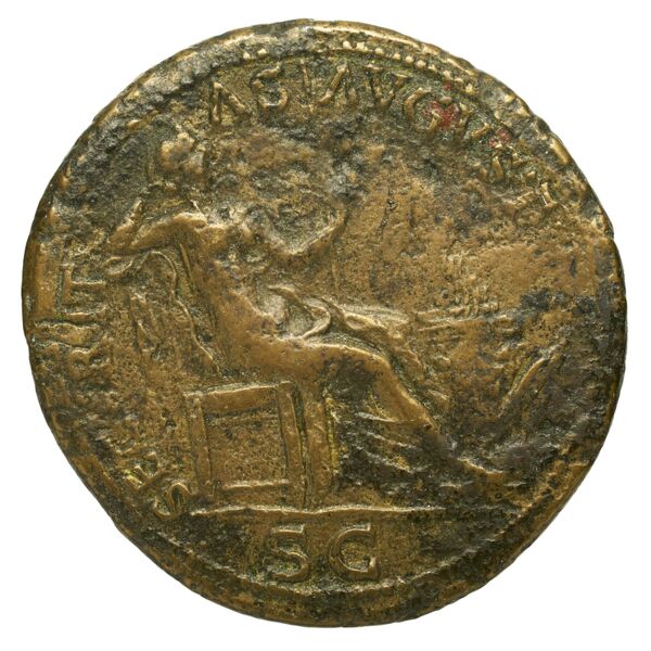 RIC I (second edition) Nero 596, реверс, bnf_ocre