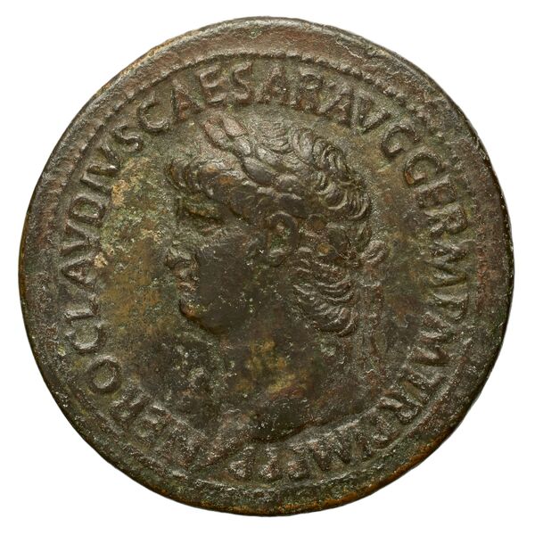 RIC I (second edition) Nero 108, аверс, bnf_ocre