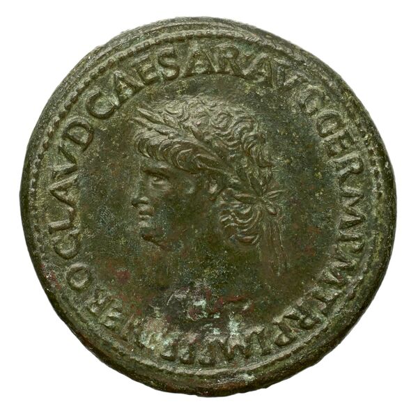 RIC I (second edition) Nero 100, аверс, bnf_ocre