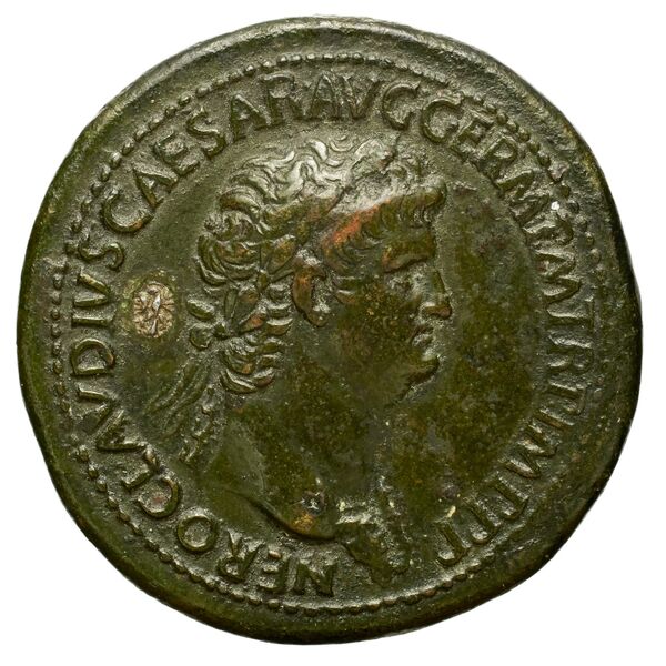 RIC I (second edition) Nero 100, аверс, bnf_ocre