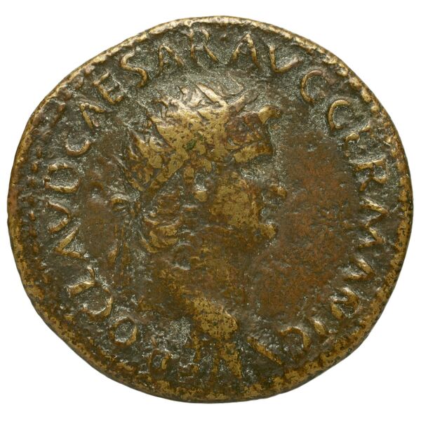RIC I (second edition) Nero 121, аверс, bnf_ocre