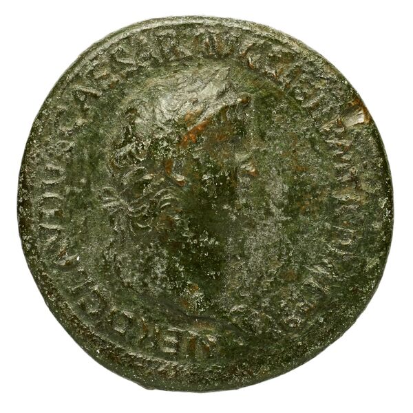 RIC I (second edition) Nero 160, аверс, bnf_ocre