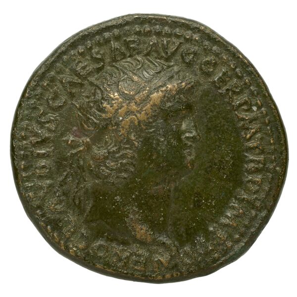 RIC I (second edition) Nero 204, аверс, bnf_ocre