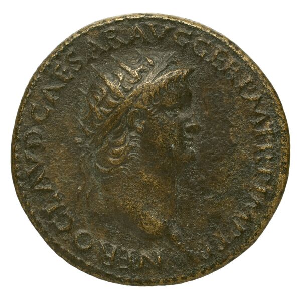 RIC I (second edition) Nero 184, аверс, bnf_ocre