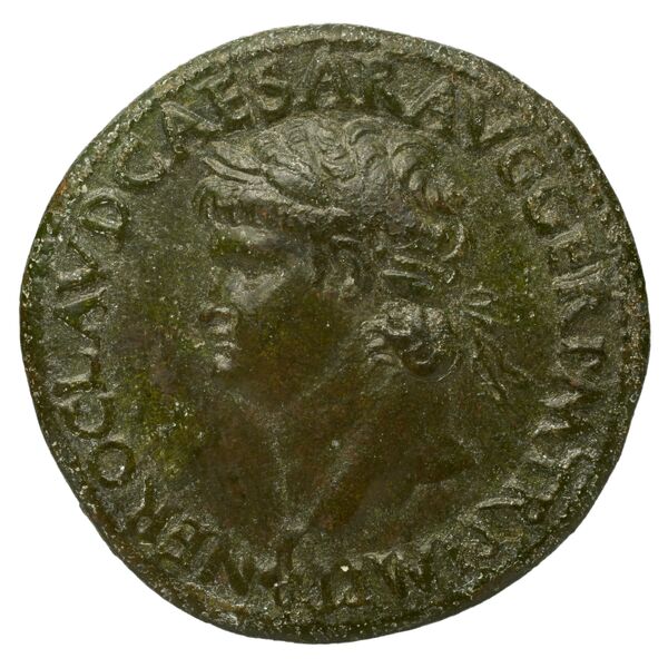 RIC I (second edition) Nero 184, аверс, bnf_ocre