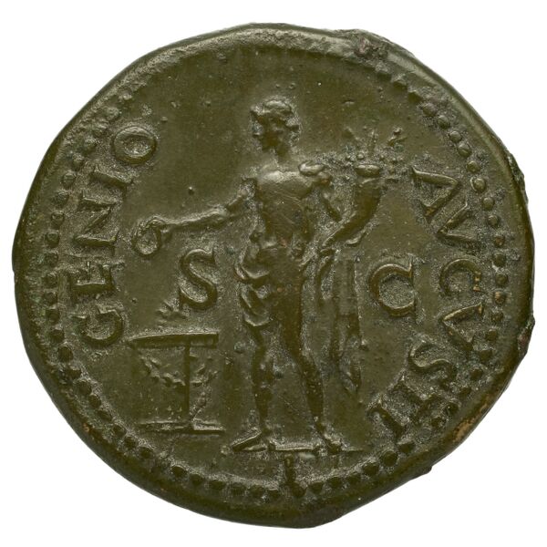 RIC I (second edition) Nero 218, реверс, bnf_ocre