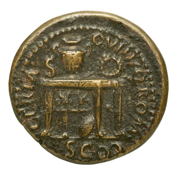 RIC I (second edition) Nero 245, реверс, BnF (Bibliothèque nationale de France)
