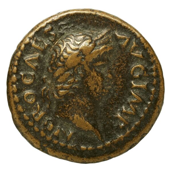 RIC I (second edition) Nero 243, аверс, BnF (Bibliothèque nationale de France)