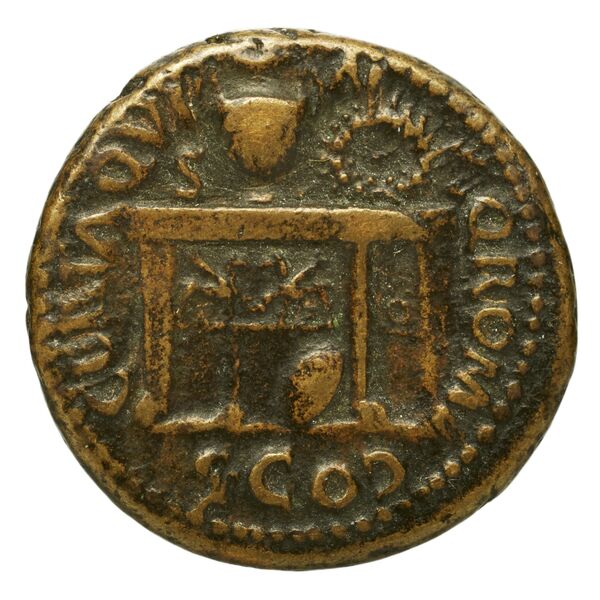 RIC I (second edition) Nero 243, реверс, BnF (Bibliothèque nationale de France)