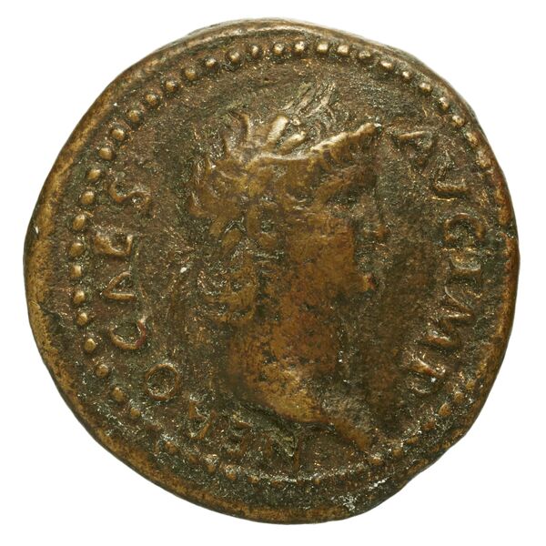 RIC I (second edition) Nero 233, аверс, bnf_ocre