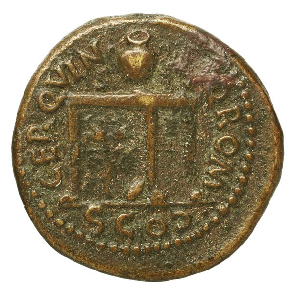 RIC I (second edition) Nero 233, реверс, bnf_ocre