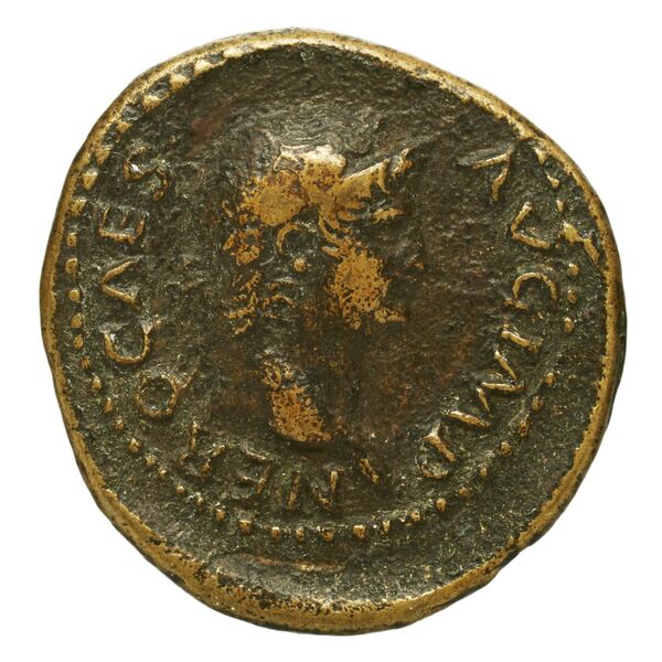 RIC I (second edition) Nero 231, аверс, bnf_ocre