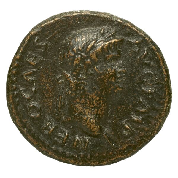 RIC I (second edition) Nero 221, аверс, bnf_ocre