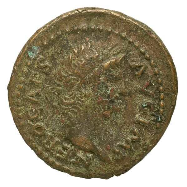 RIC I (second edition) Nero 221, аверс, bnf_ocre