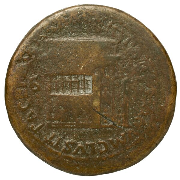 RIC I (second edition) Nero 263, реверс, BnF (Bibliothèque nationale de France)