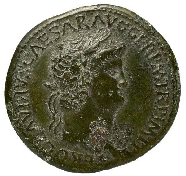 RIC I (second edition) Nero 266, аверс, BnF (Bibliothèque nationale de France)