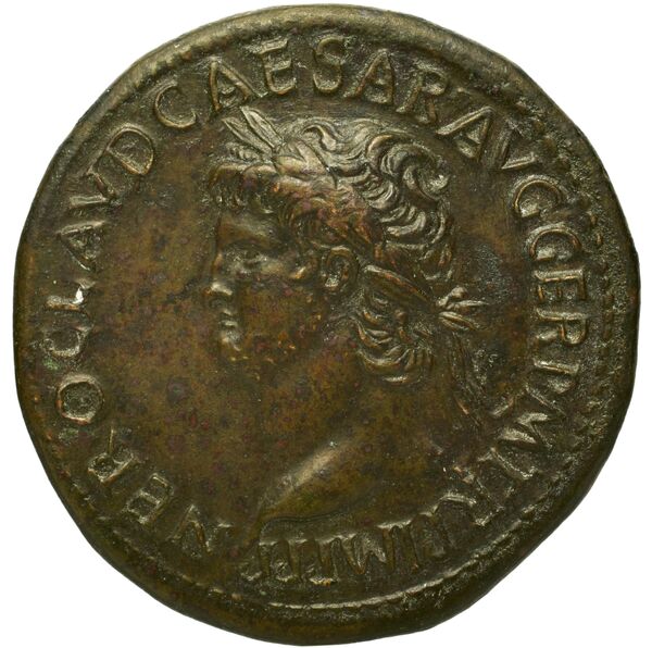 RIC I (second edition) Nero 265, аверс, BnF (Bibliothèque nationale de France)