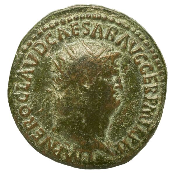 RIC I (second edition) Nero 344, аверс, BnF (Bibliothèque nationale de France)