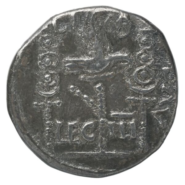 реверс RIC I (second edition) Clodius Macer 13