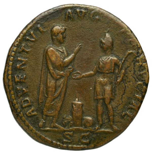 RIC II, Part 3 (second edition) Hadrian 1796, реверс, bnf_ocre