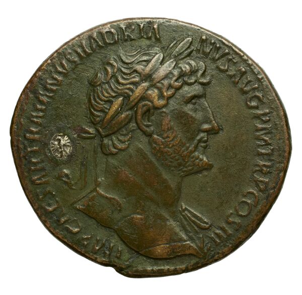 RIC II, Part 3 (second edition) Hadrian 411, аверс, BnF (Bibliothèque nationale de France)