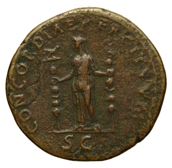 RIC II, Part 3 (second edition) Hadrian 412, реверс, bnf_ocre