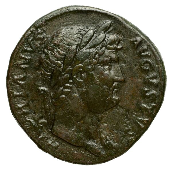 RIC II, Part 3 (second edition) Hadrian 814, аверс, bnf_ocre