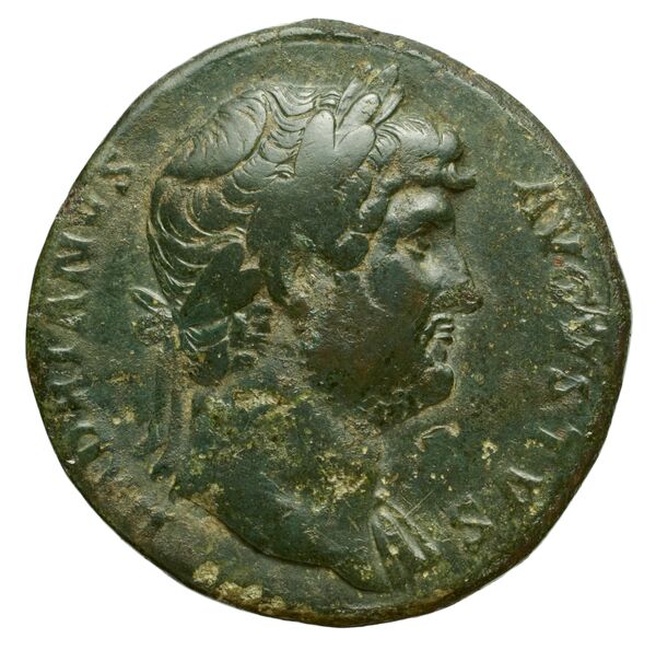 RIC II, Part 3 (second edition) Hadrian 813, аверс, bnf_ocre