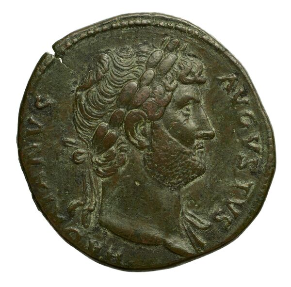 RIC II, Part 3 (second edition) Hadrian 811, аверс, bnf_ocre