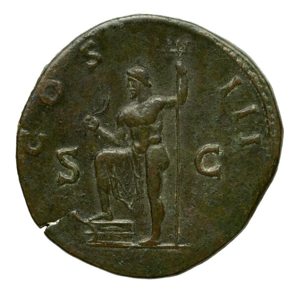 RIC II, Part 3 (second edition) Hadrian 811, реверс, bnf_ocre