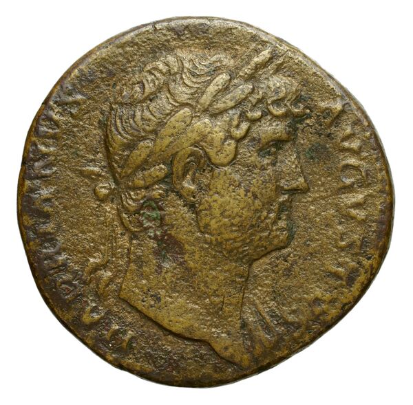 RIC II, Part 3 (second edition) Hadrian 811, аверс, bnf_ocre