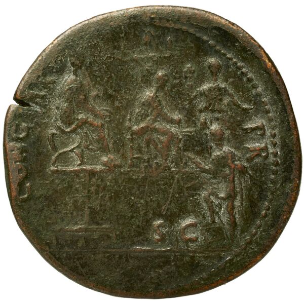 RIC II Nerva 71, реверс, bnf_ocre